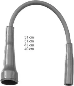 ZEF1251 BERU Комплект проводов зажигания