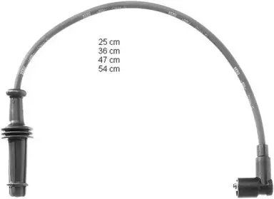 ZEF813 BERU Комплект проводов зажигания