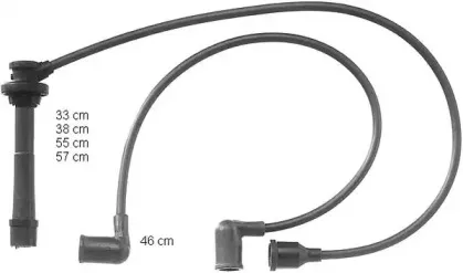 ZEF916 BERU Комплект проводов зажигания