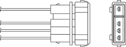 OZH043 BERU Лямбда-зонд