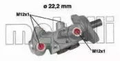 05-0611 METELLI Главный тормозной цилиндр