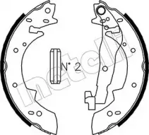 53-0014 METELLI Комплект тормозных колодок