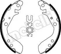 53-0158 METELLI Комплект тормозных колодок