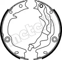 53-0187 METELLI Комплект тормозных колодок, стояночная тормозная система