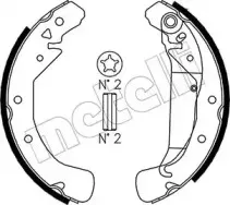53-0311 METELLI Комплект тормозных колодок