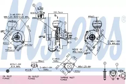 93043 NISSENS Компрессор, наддув