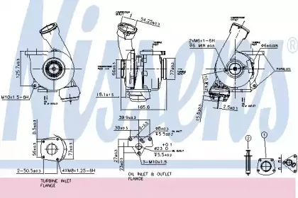93176 NISSENS Компрессор, наддув
