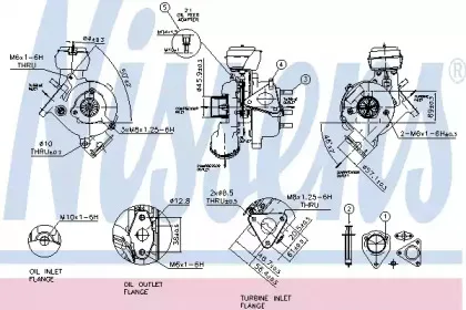 93200 NISSENS Компрессор, наддув