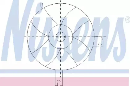 85096 NISSENS Вентилятор, конденсатор кондиционера
