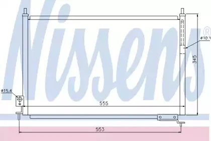 940008 NISSENS Конденсатор, кондиционер