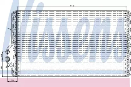 94001 NISSENS Конденсатор, кондиционер