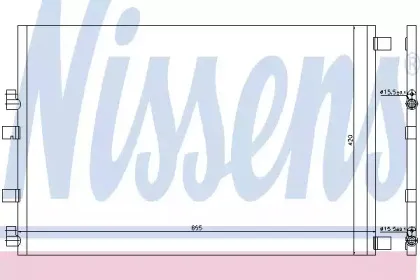 940152 NISSENS Конденсатор, кондиционер