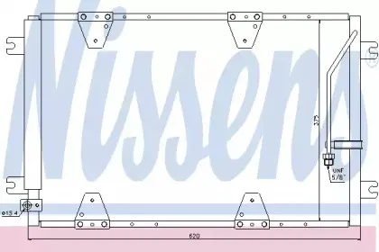940174 NISSENS Конденсатор, кондиционер