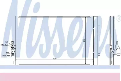 940226 NISSENS Конденсатор, кондиционер