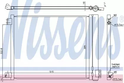 940624 NISSENS Конденсатор, кондиционер