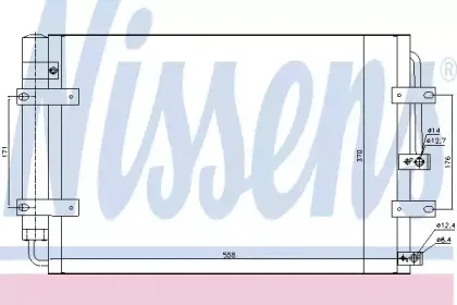 940631 NISSENS Конденсатор, кондиционер