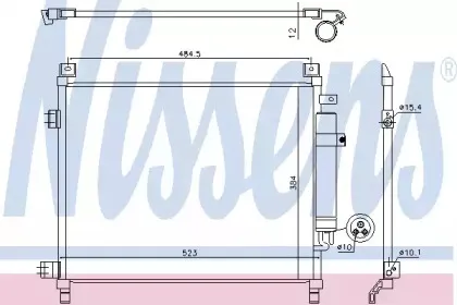 940788 NISSENS Конденсатор, кондиционер