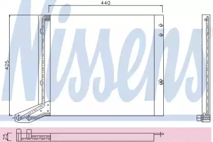 94113 NISSENS Конденсатор, кондиционер