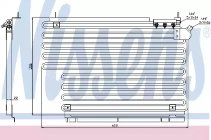 94165 NISSENS Конденсатор, кондиционер