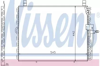 94176 NISSENS Конденсатор, кондиционер
