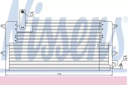 94179 NISSENS Конденсатор, кондиционер