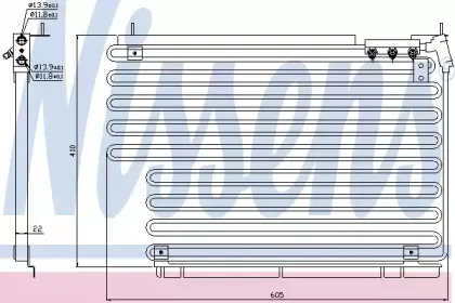 94216 NISSENS Конденсатор, кондиционер