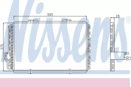 94244 NISSENS Конденсатор, кондиционер