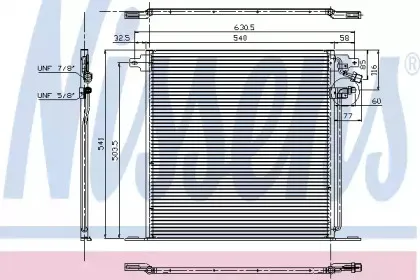 94226 NISSENS Конденсатор, кондиционер