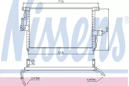 94229 NISSENS Конденсатор, кондиционер