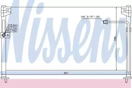 94292 NISSENS Конденсатор, кондиционер