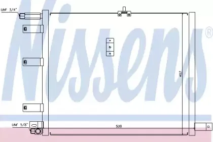 94300 NISSENS Конденсатор, кондиционер