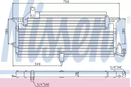 94328 NISSENS Конденсатор, кондиционер
