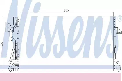 94265 NISSENS Конденсатор, кондиционер
