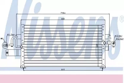 94023 NISSENS Конденсатор, кондиционер