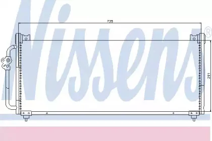 94364 NISSENS Конденсатор, кондиционер