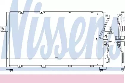 94418 NISSENS Конденсатор, кондиционер