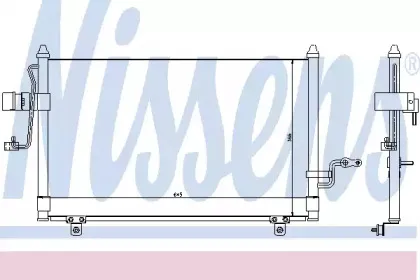 94455 NISSENS Конденсатор, кондиционер