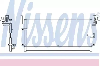 94447 NISSENS Конденсатор, кондиционер