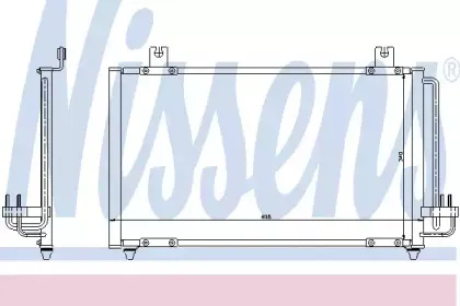 94456 NISSENS Конденсатор, кондиционер