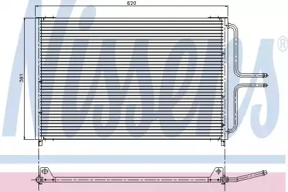 94322 NISSENS Конденсатор, кондиционер