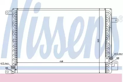 94391 NISSENS Конденсатор, кондиционер