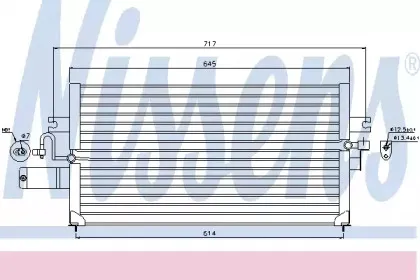 94427 NISSENS Конденсатор, кондиционер