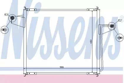 94473 NISSENS Конденсатор, кондиционер
