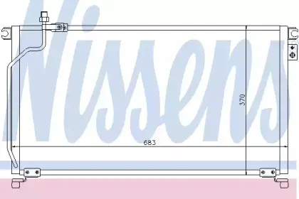 94501 NISSENS Конденсатор, кондиционер