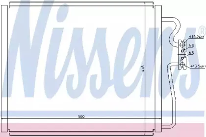 94528 NISSENS Конденсатор, кондиционер