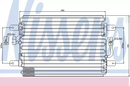 94561 NISSENS Конденсатор, кондиционер