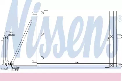 94623 NISSENS Конденсатор, кондиционер