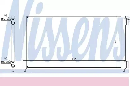 94633 NISSENS Конденсатор, кондиционер