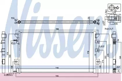 94680 NISSENS Конденсатор, кондиционер