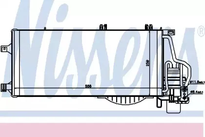 94722 NISSENS Конденсатор, кондиционер